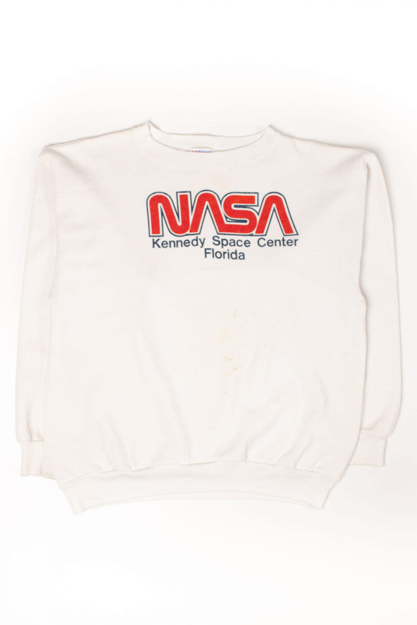 Vintage NASA Kennedy Space Center Sweatshirt (1980s)