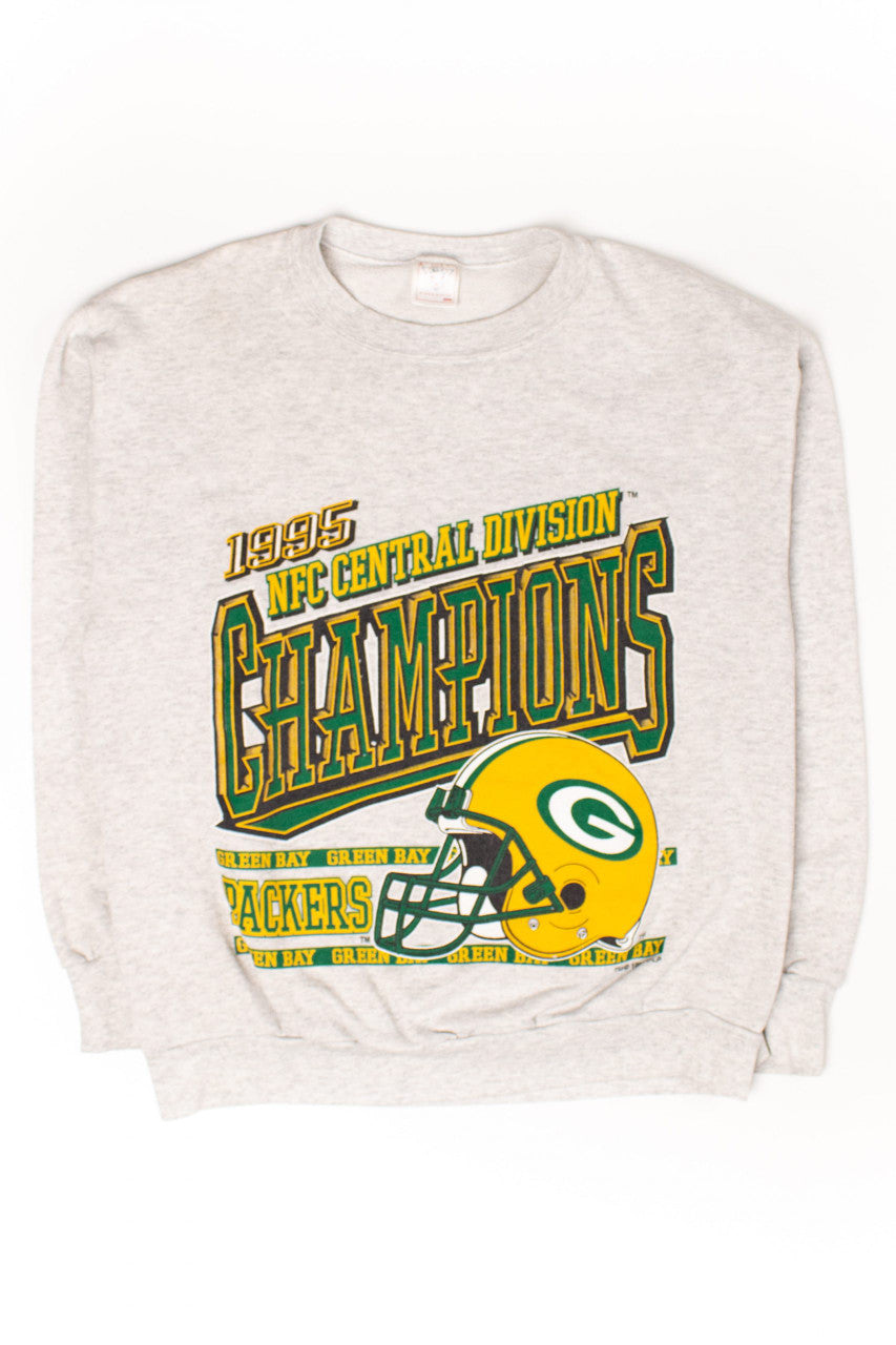 Vintage Green Bay Packers NFC Central Champions Sweatshirt (1995) 1