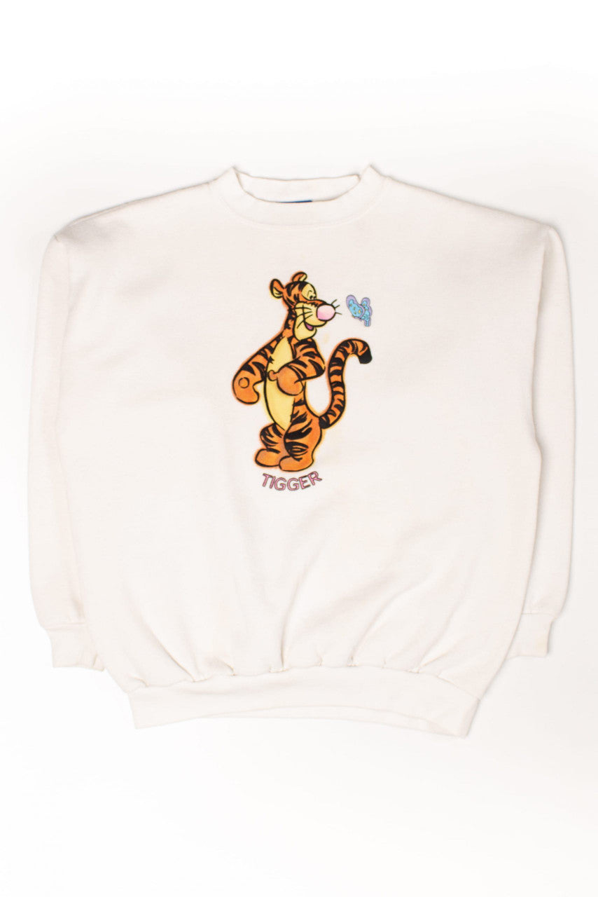 Vintage Tigger Butterfly Sweatshirt (1990s)