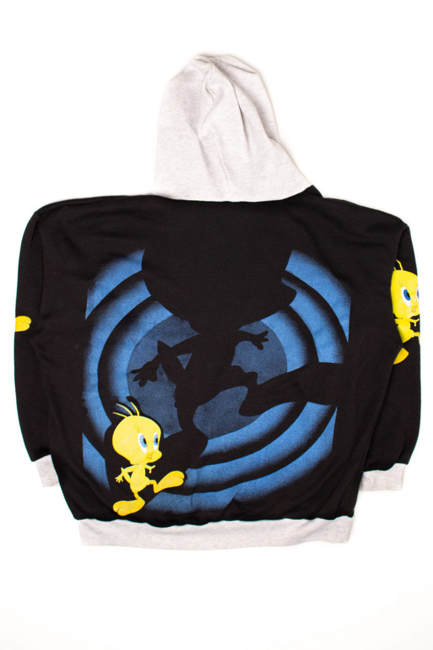 Donna's Vintage Oversized Tweety Bird Hoodie (1990s)