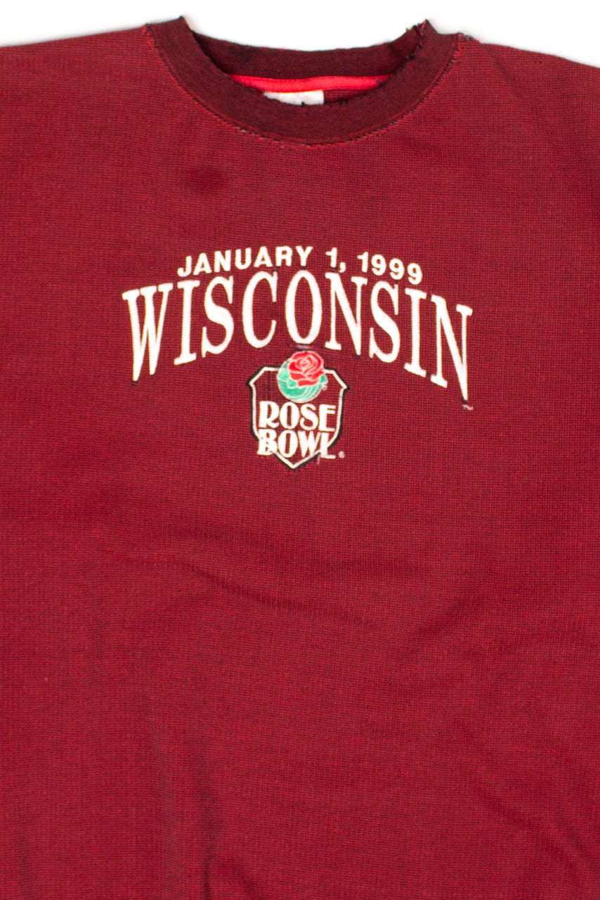 Vintage Wisconsin Rose Bowl Sweatshirt (1999) 1