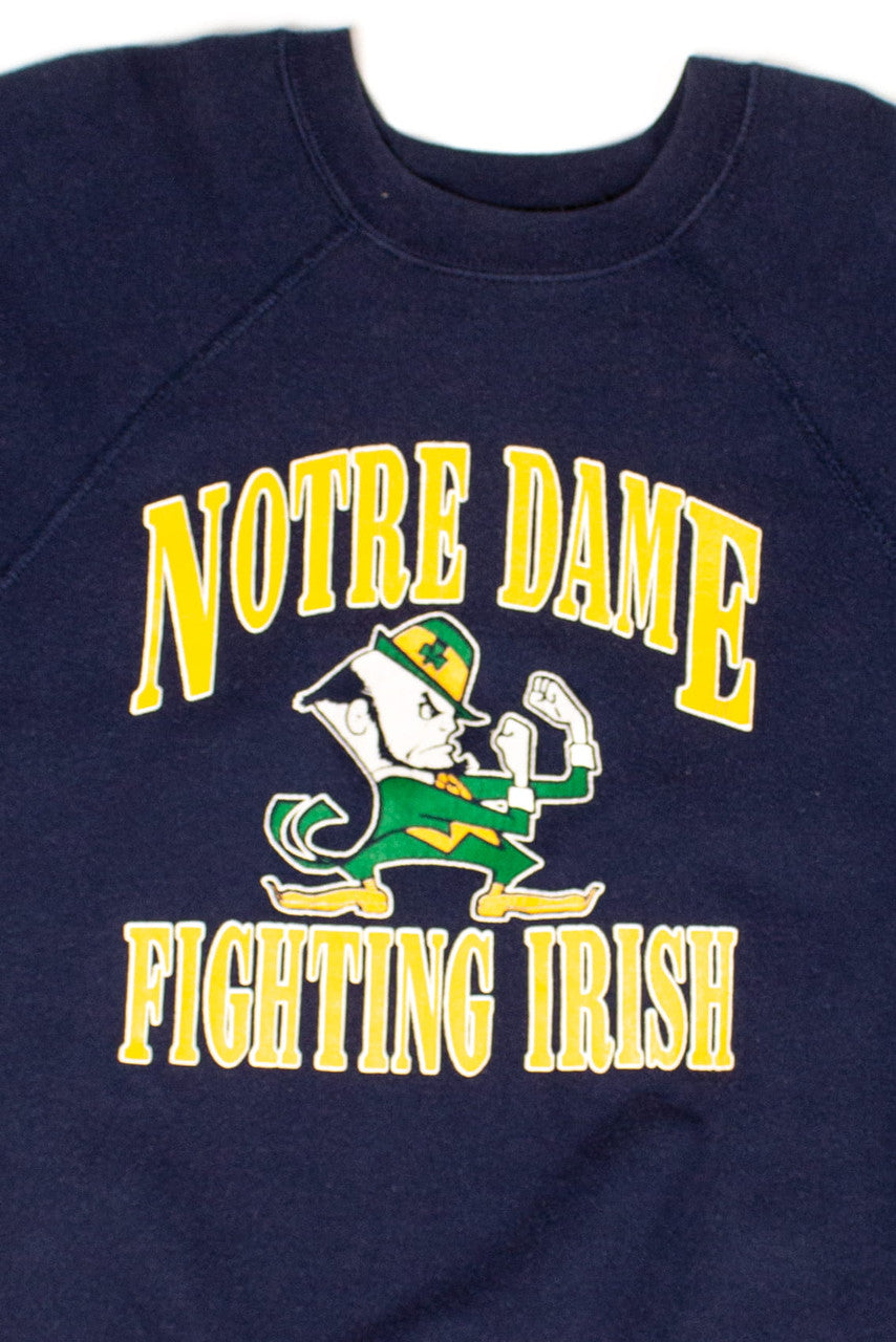 Vintage Notre Dame Fighting Irish Sweatshirt (1990s) 2