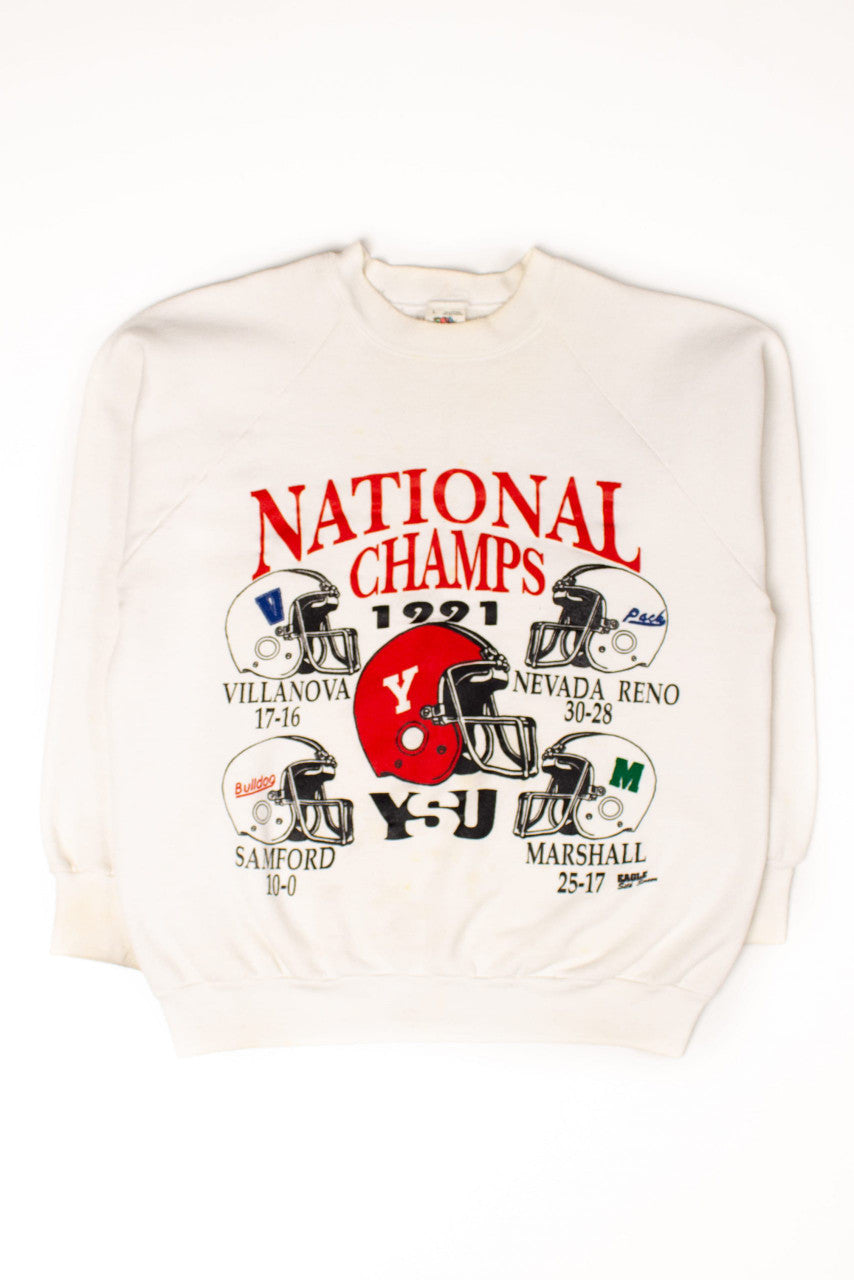Vintage YSU National Champs Sweatshirt (1991)