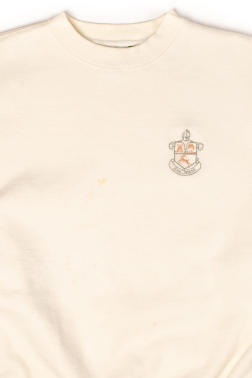 Vintage Sea Island Embroidered Sweatshirt (1990s)