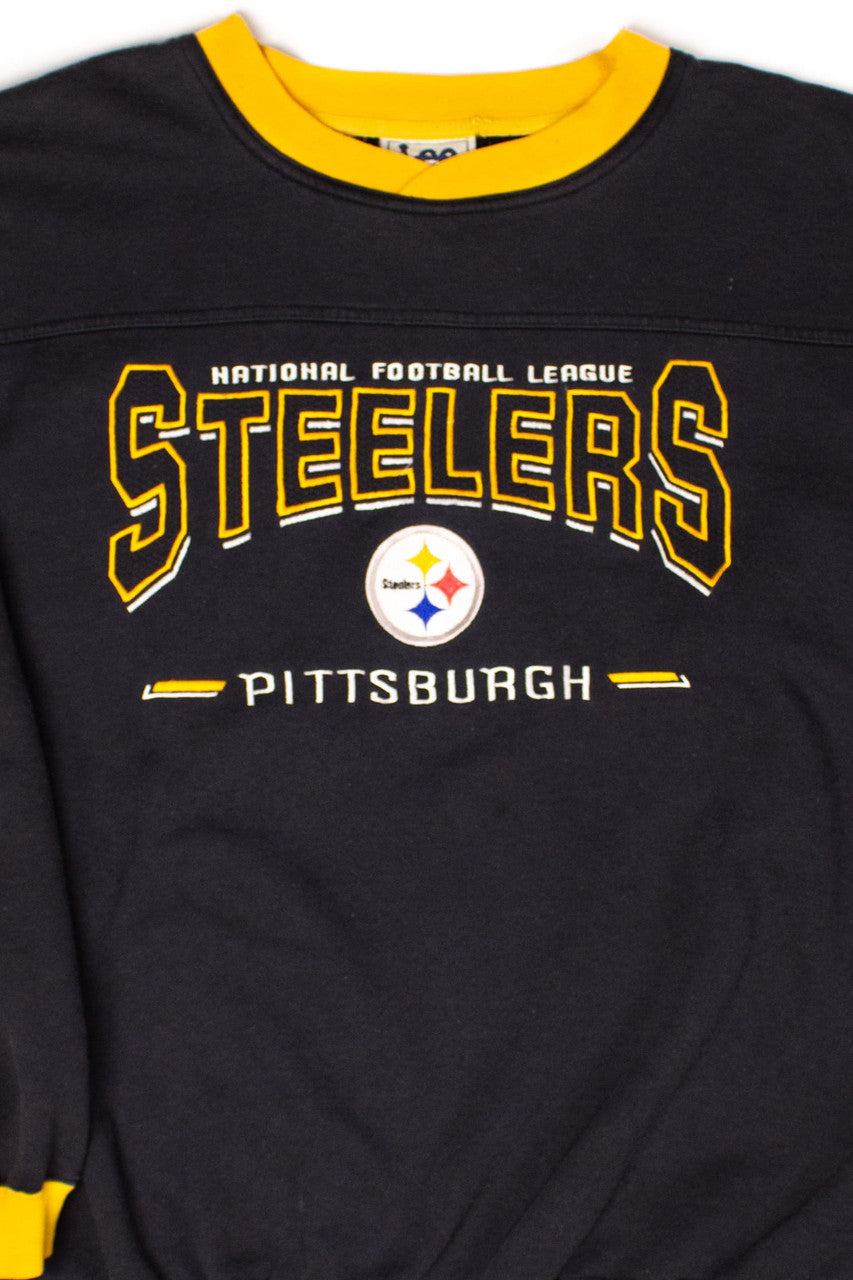 Vintage Pittsburgh Steelers AFC Patch Sweatshirt (1990s)