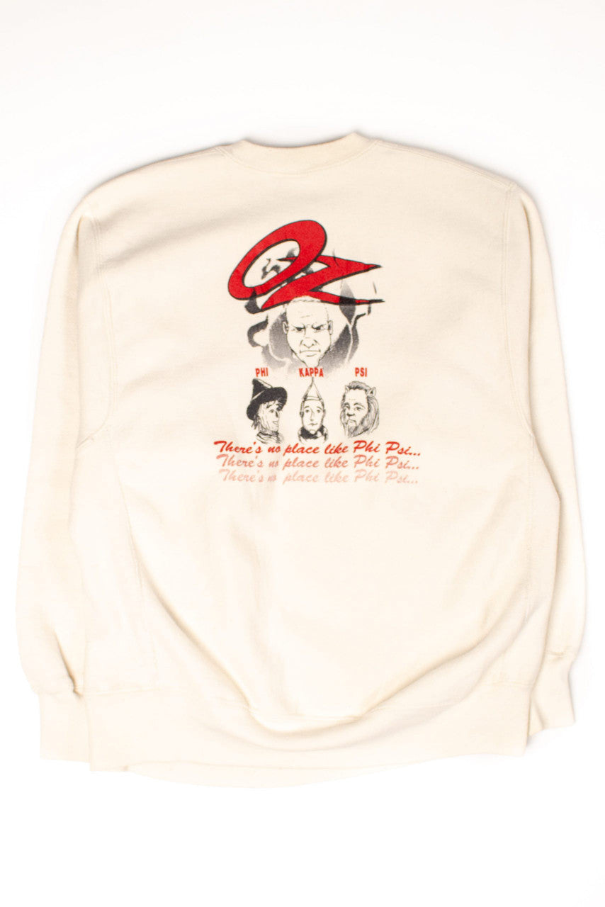 Vintage Phi Kappa Psi 'Wizard of Oz' Sweatshirt (1993)