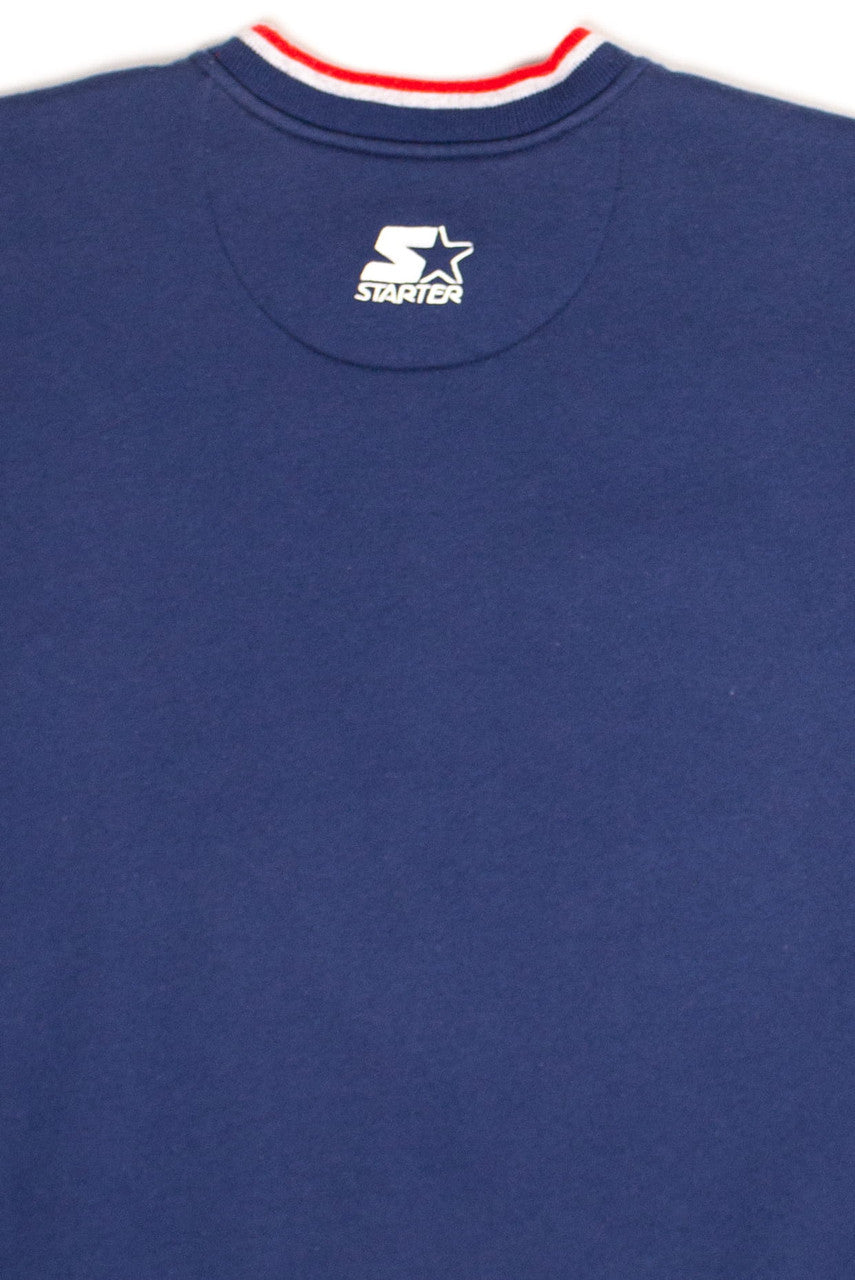 Vintage New England Patriots Embroidered Sweatshirt (1990s)