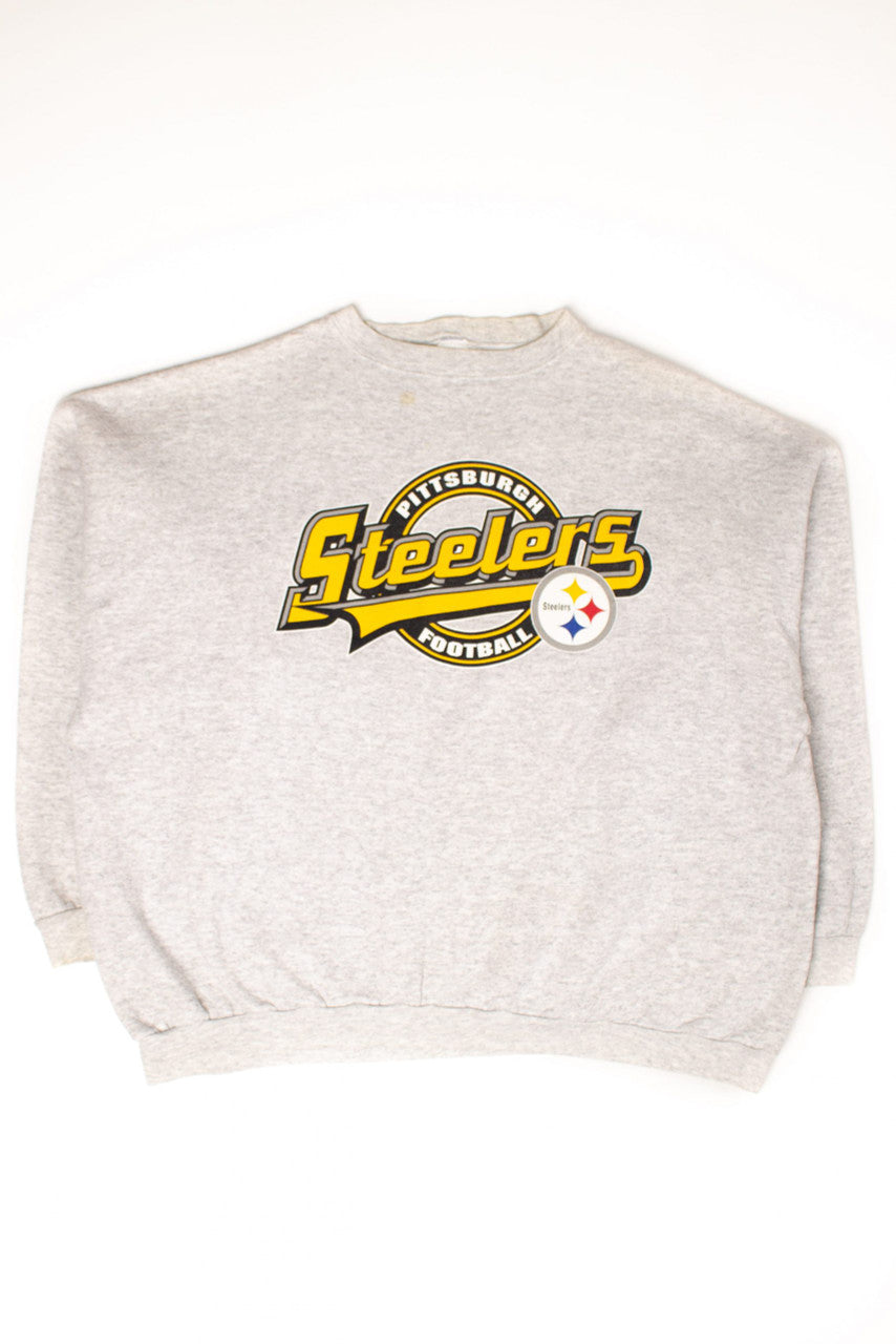Vintage Pittsburgh Steelers Script Logo Sweatshirt (1990s)