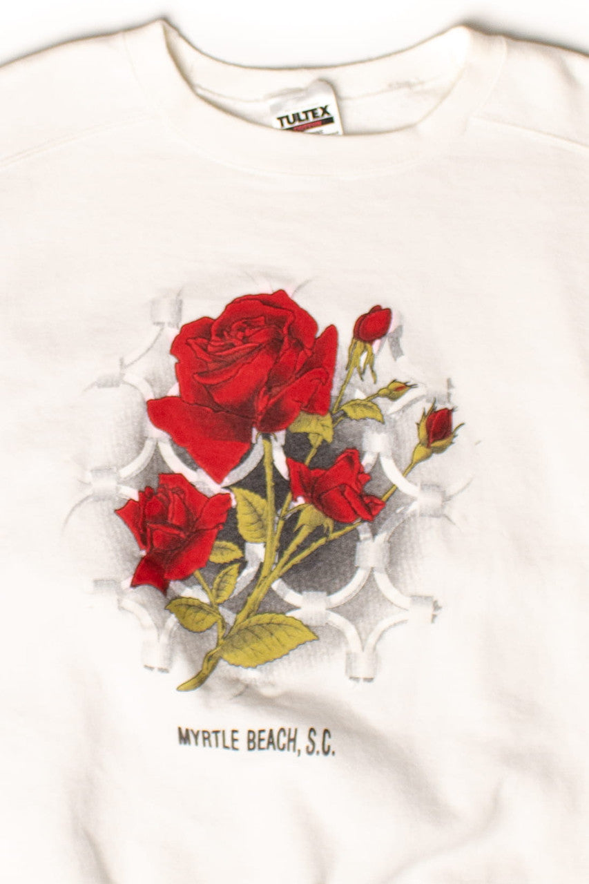 Vintage Myrtle Beach Roses Sweatshirt (1990s)