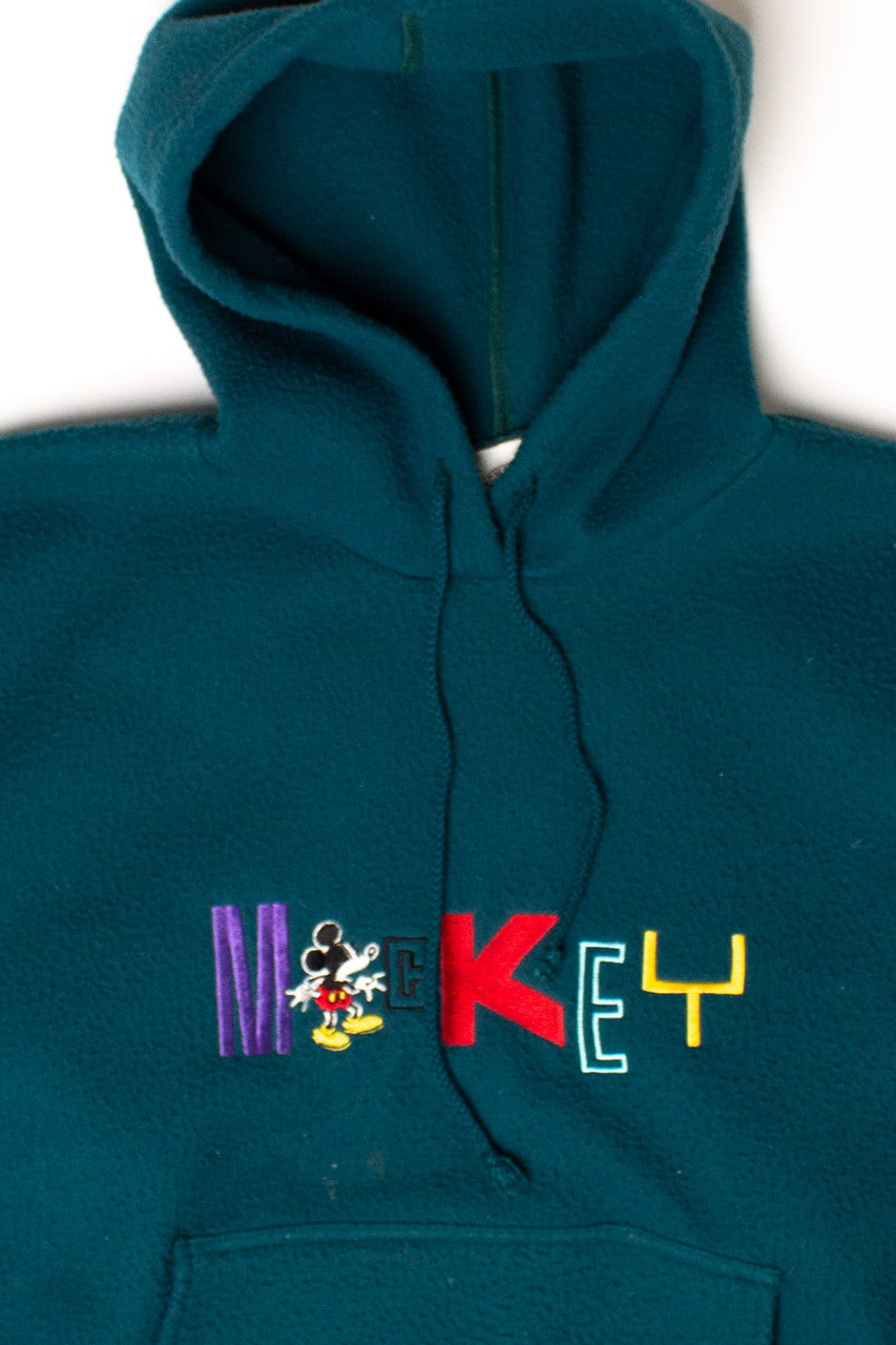 Vintage Mickey Mouse Fleece Hoodie (1990s)
