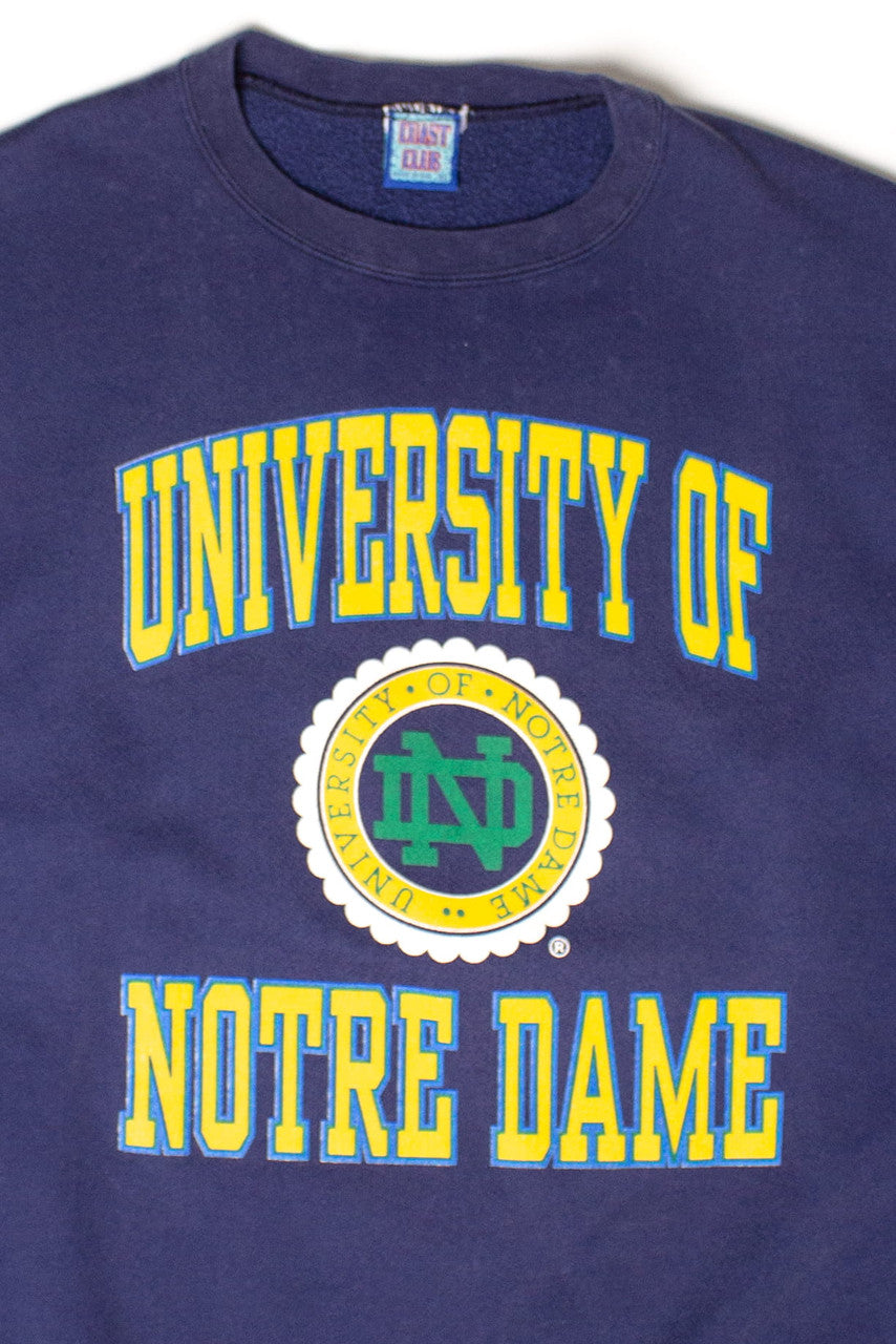 Vintage University of Notre Dame Sweatshirt (1990s) 1
