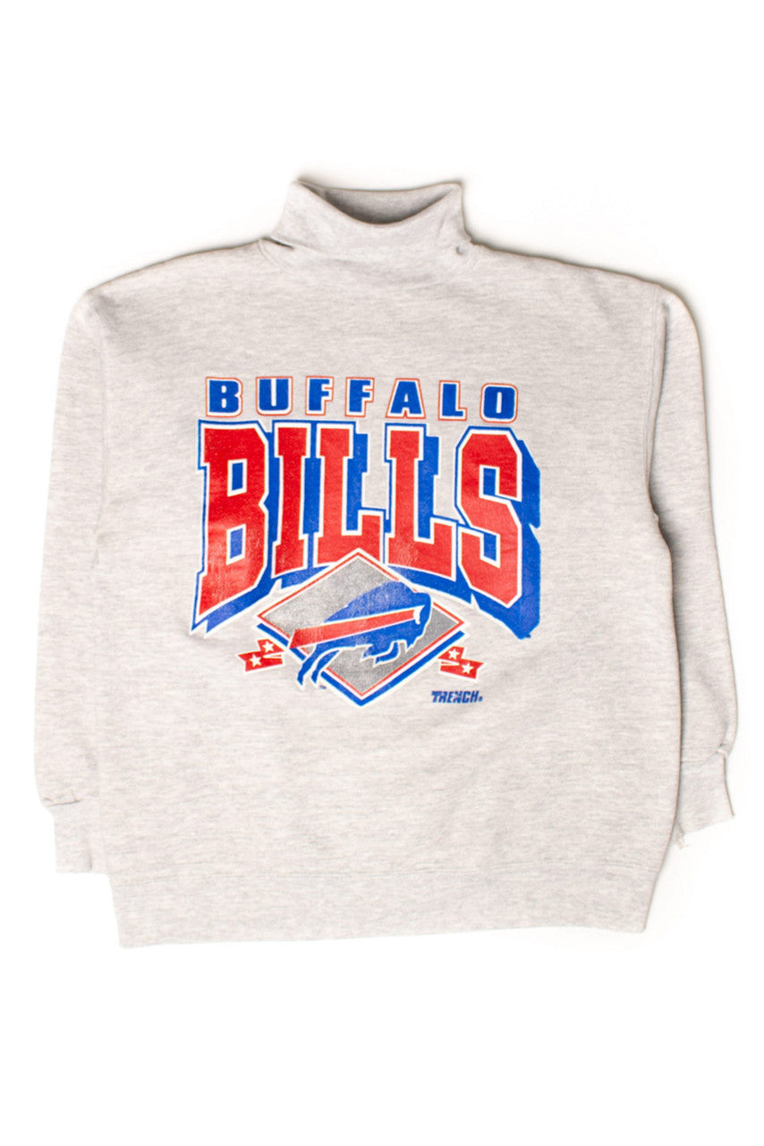 Vintage Buffalo Bills Turtleneck Sweatshirt (1990s)