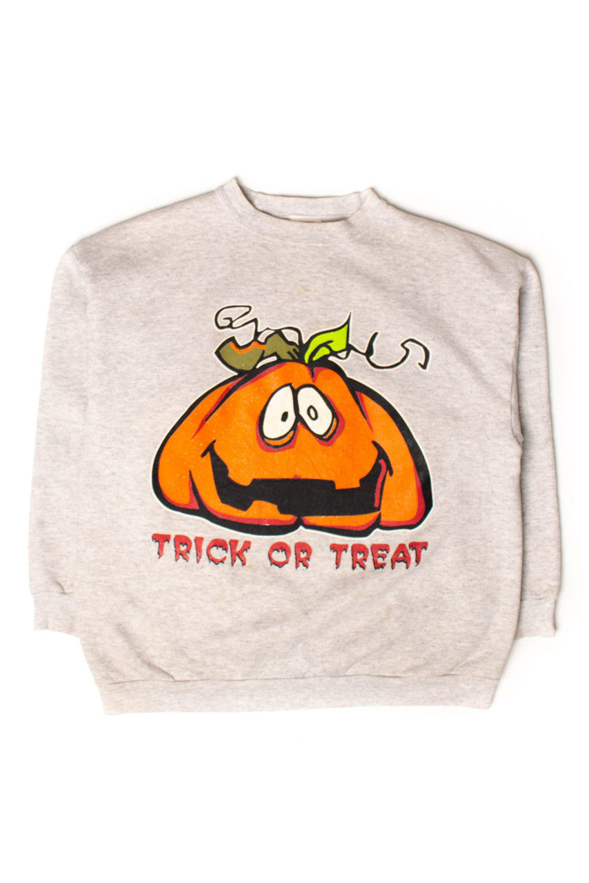 Vintage Trick Or Treat Sweatshirt (1990s)