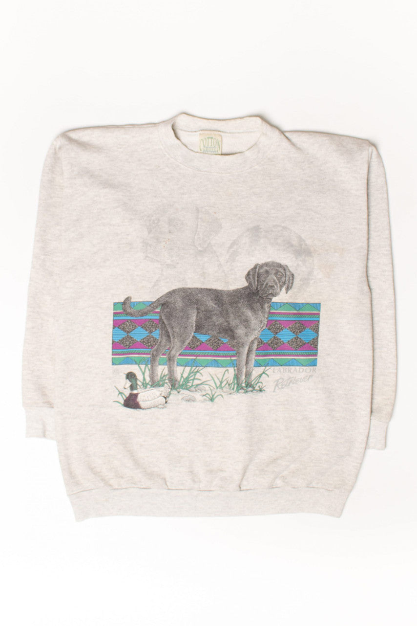 Vintage Labrador Retriever Sweatshirt (1990s)