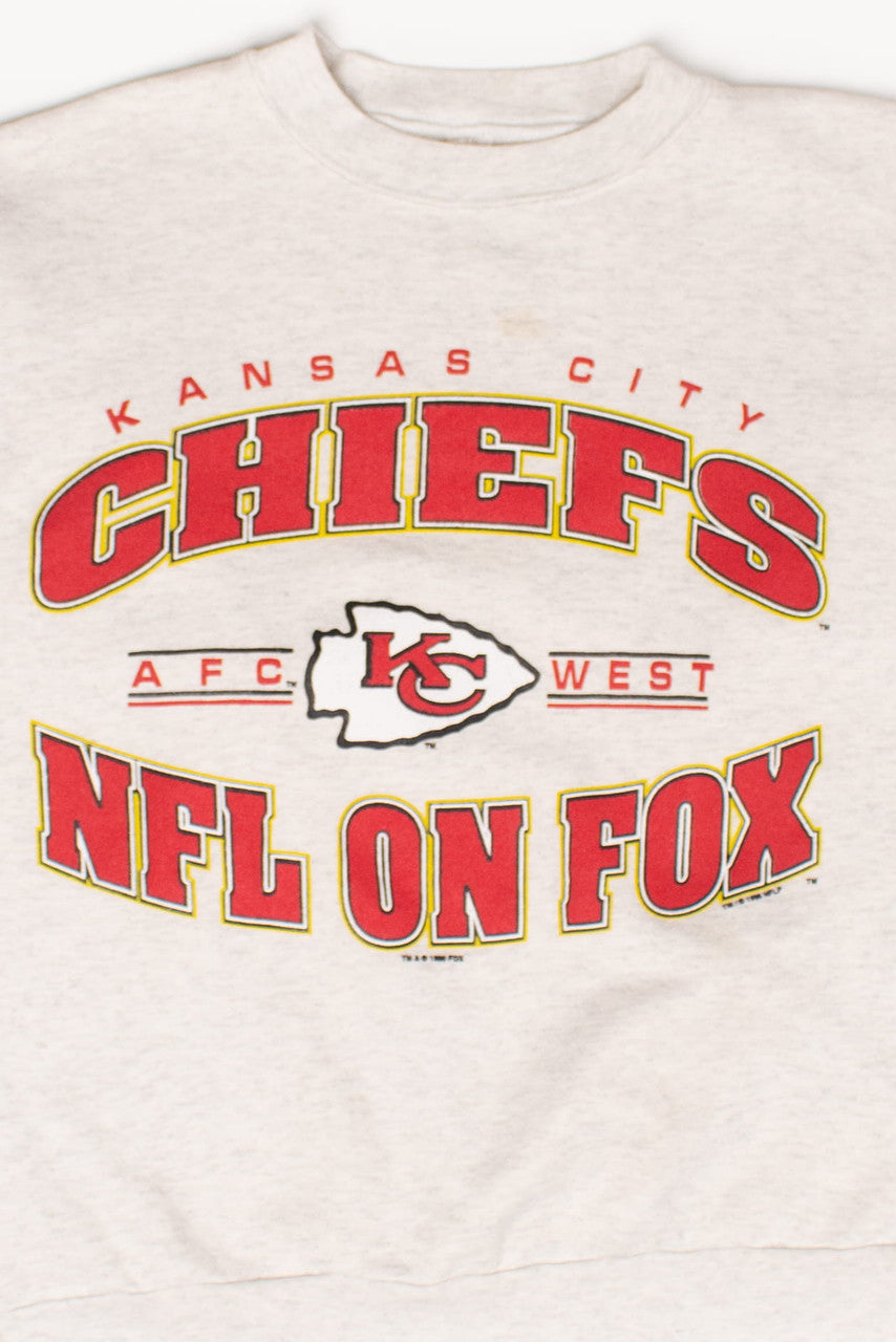 Vintage Kansas City Chiefs NFL On Fox Sweatshirt (1996)