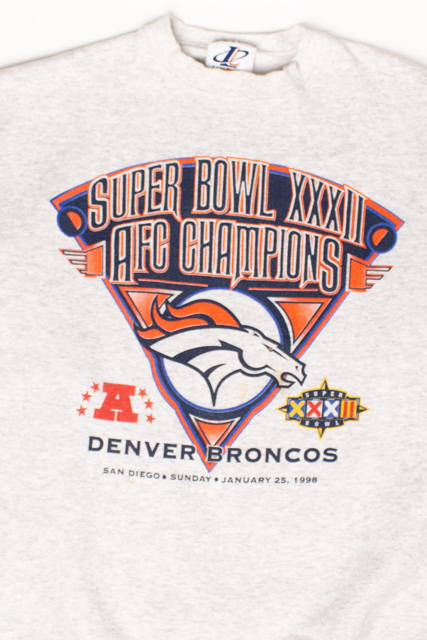 Vintage Denver Broncos Super Bowl XXXII Sweatshirt (1990s)