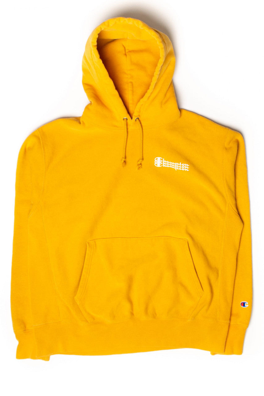 Vintage Champion Logo Echo Hoodie (1990s)