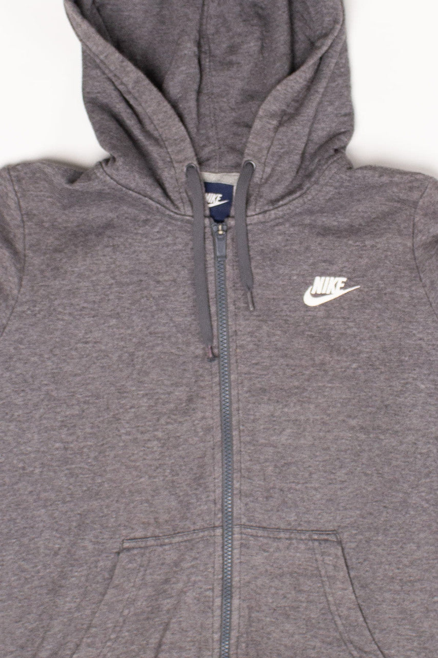 Dark Gray Nike Zip Hoodie (2000s)