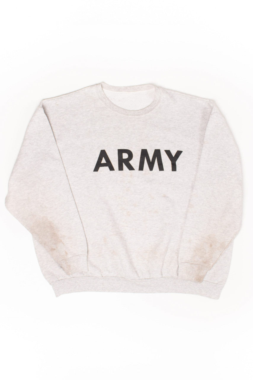 Vintage Army Sweatshirt 2