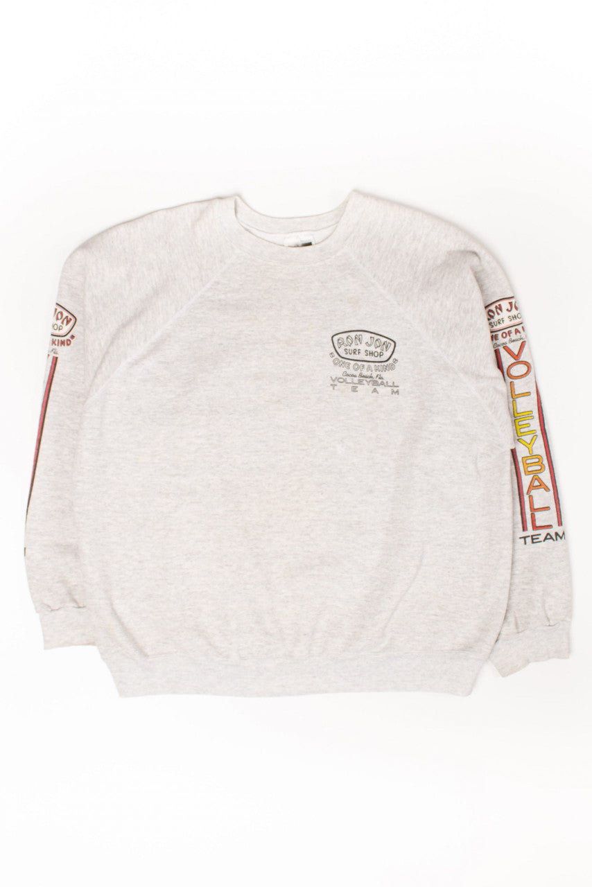Vintage Ron Jon Volleyball Team Sweatshirt (1990s)