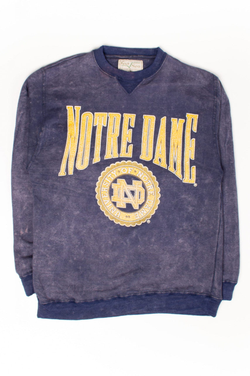 Vintage Faded University of Notre Dame Sweatshirt (1990s)