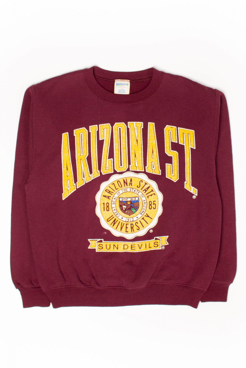 Vintage Arizona State Sun Devils Sweatshirt (1990s) 1