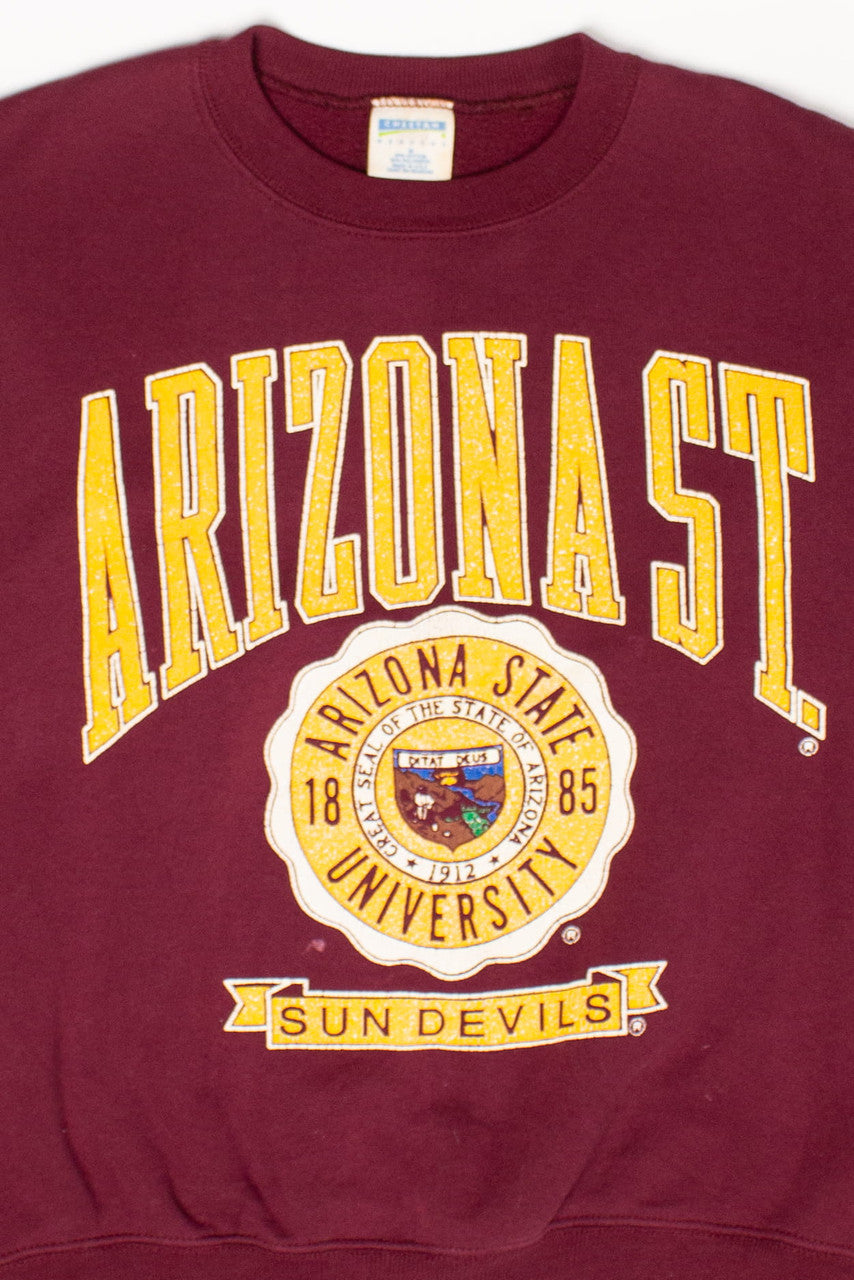 Vintage Arizona State Sun Devils Sweatshirt (1990s) 1