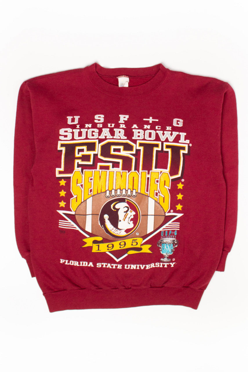 Vintage FSU Seminoles Sugar Bowl Sweatshirt (1995)