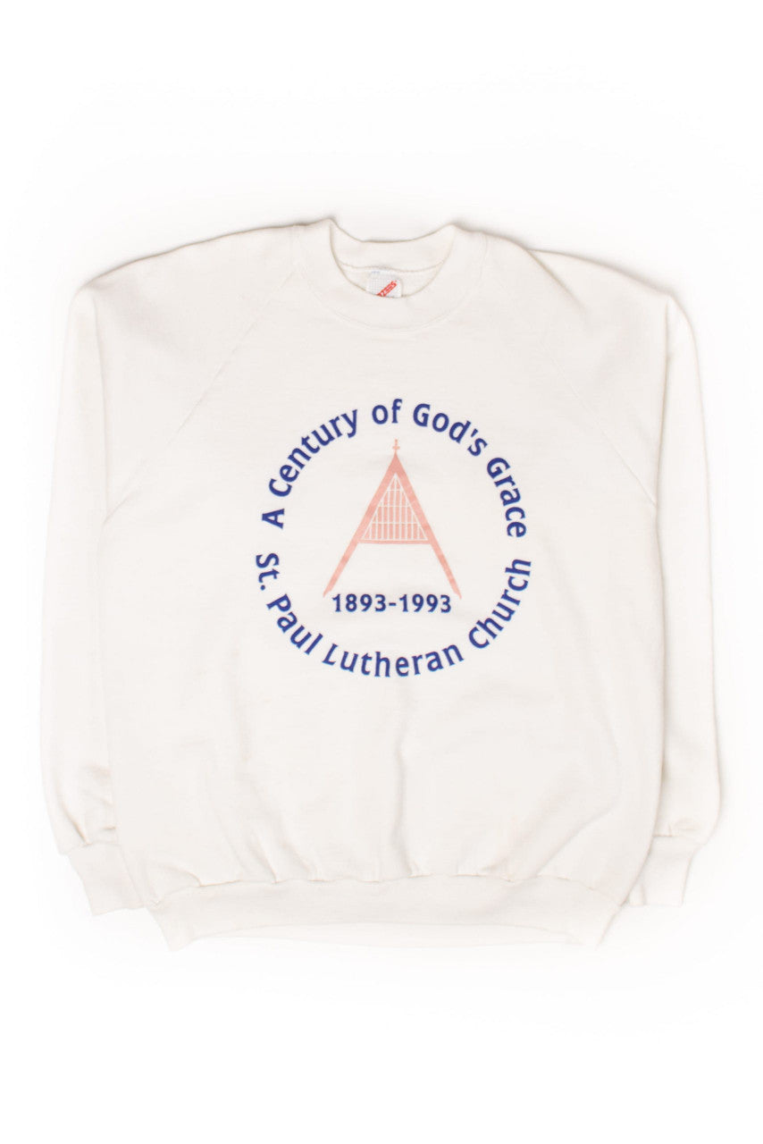 Vintage St. Paul Lutheran Church Sweatshirt (1993)