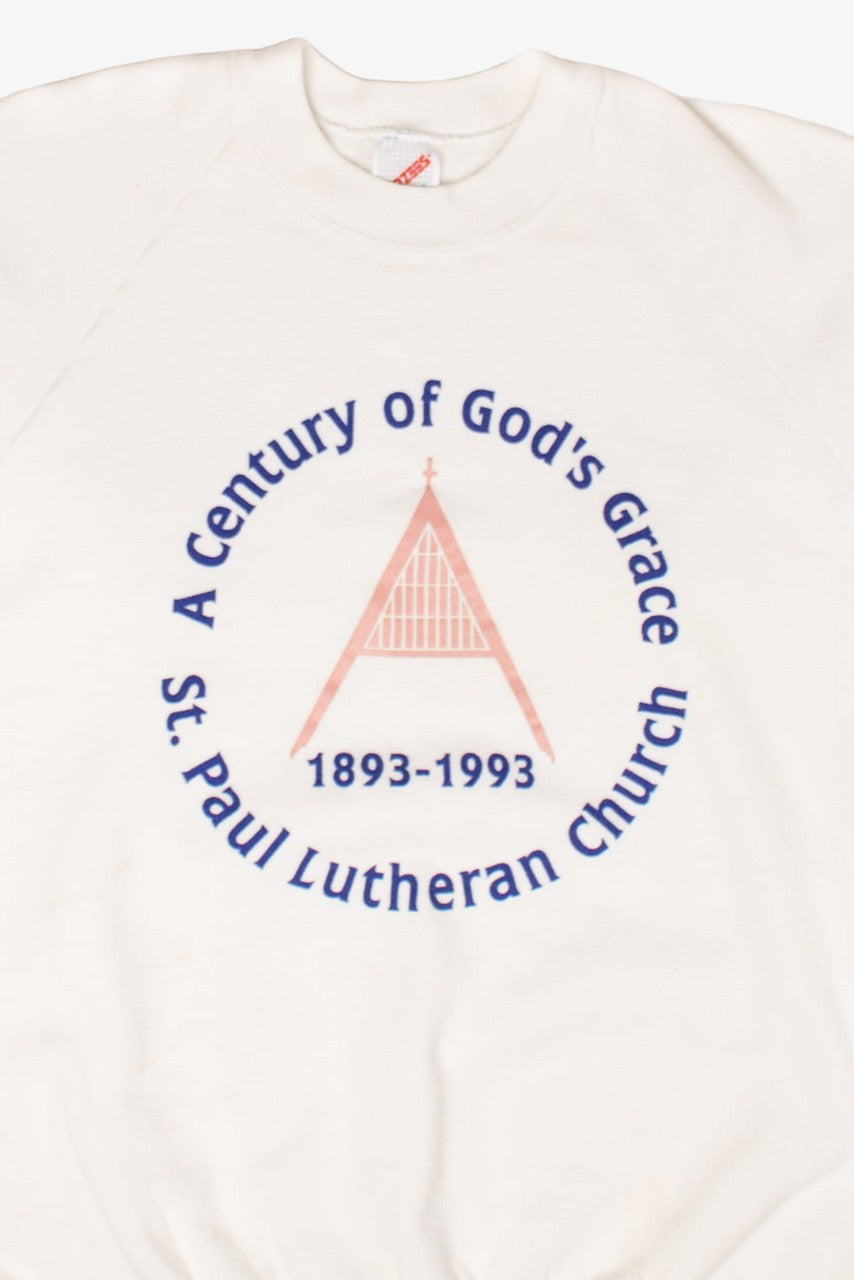 Vintage St. Paul Lutheran Church Sweatshirt (1993)