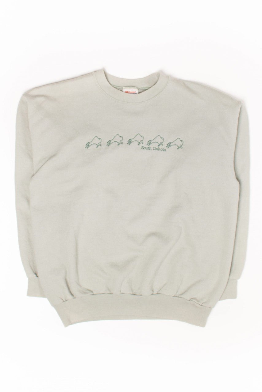 South Dakota Buffalo Sweatshirt (2000s)