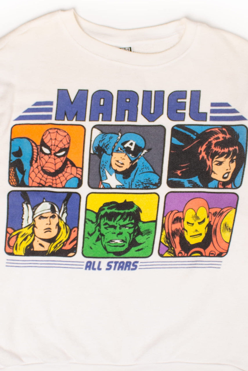 Retro Marvel All Stars Sweatshirt (2000s)