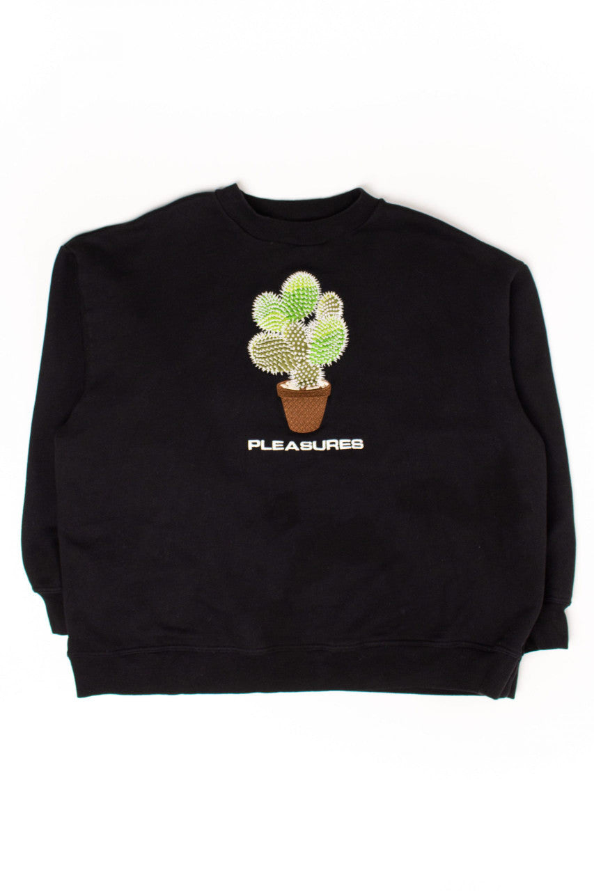 Pleasures Cactus Embroidered Sweatshirt (2000s)