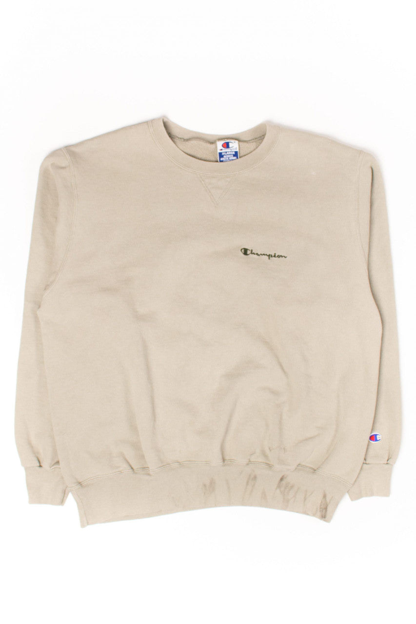 Vintage Tan Champion Sweatshirt (1990s)