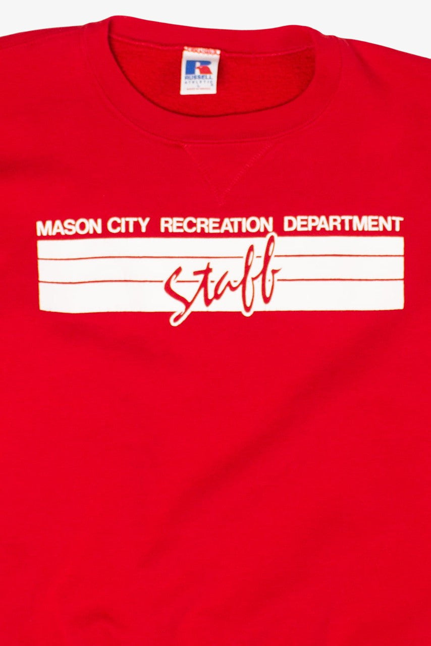 Vintage Mason City Recreation Dept. Staff Sweatshirt (1990s)