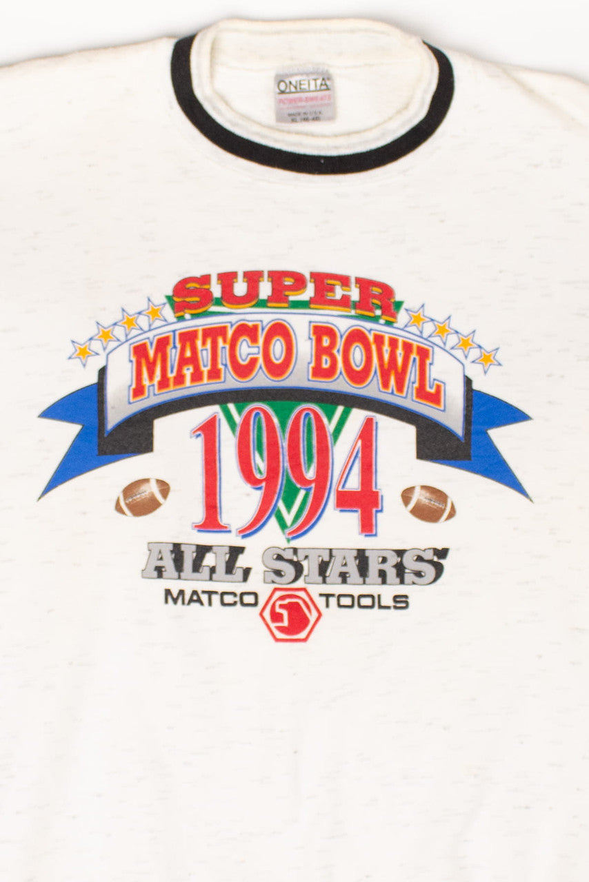 Vintage Matco Bowl All Stars Sweatshirt (1994)