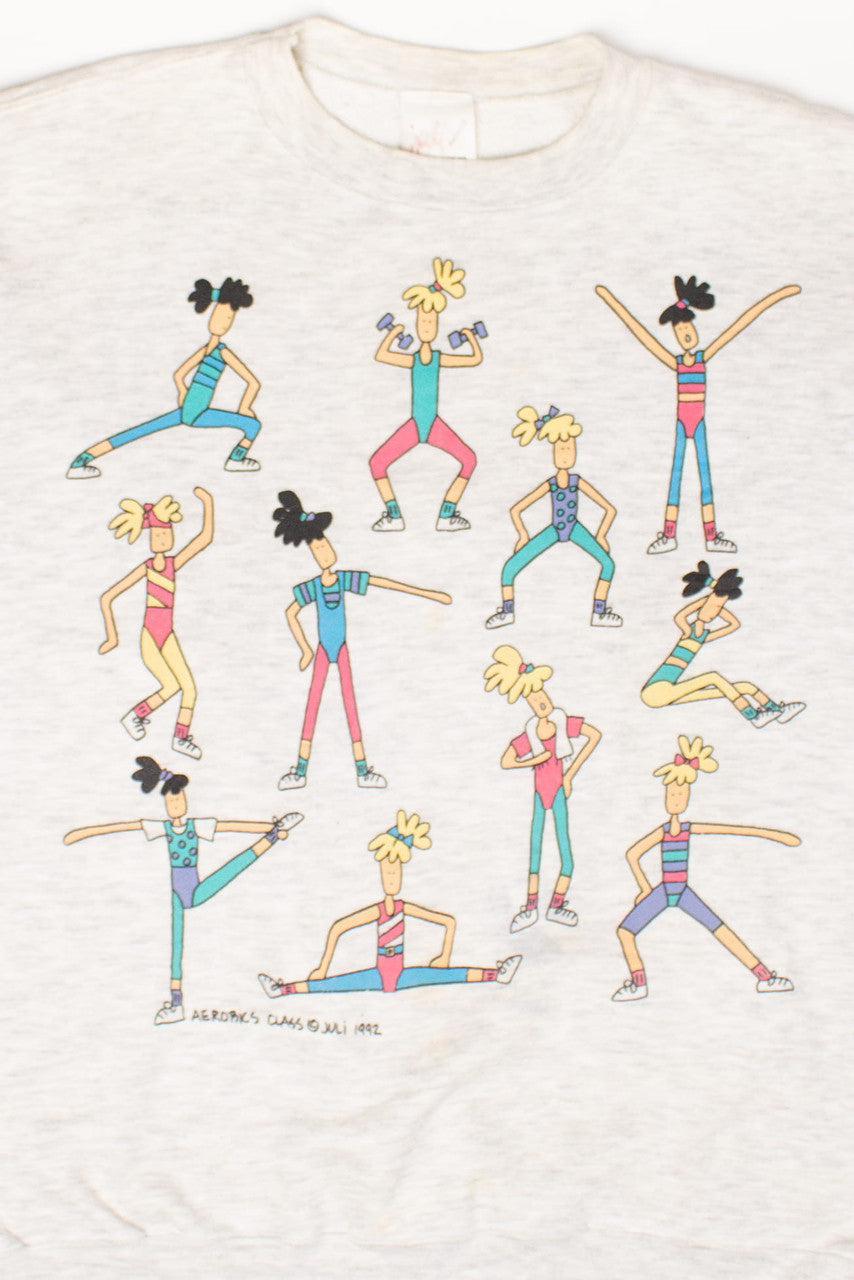 Vintage Aerobics Class Sweatshirt (1992)