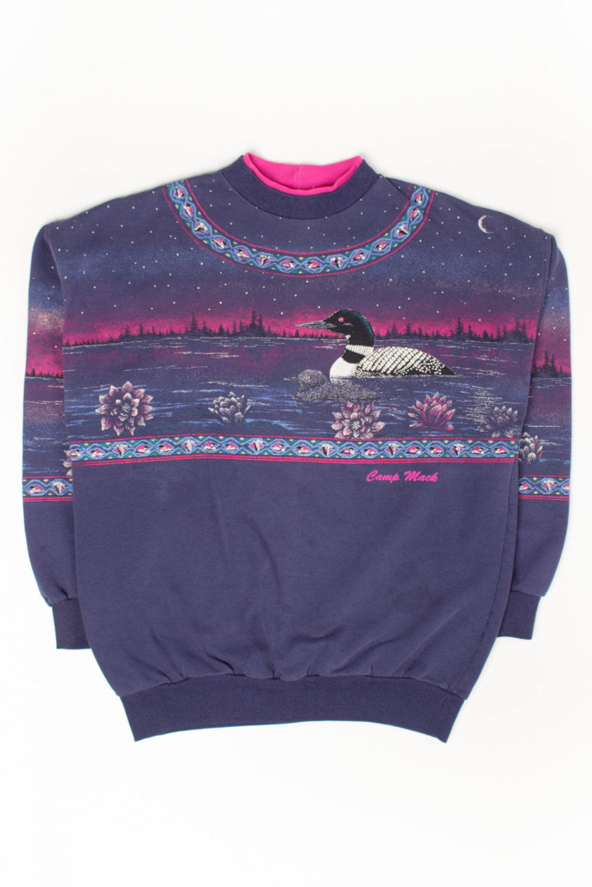 Vintage Camp Mack Loon Sweatshirt (1990s)