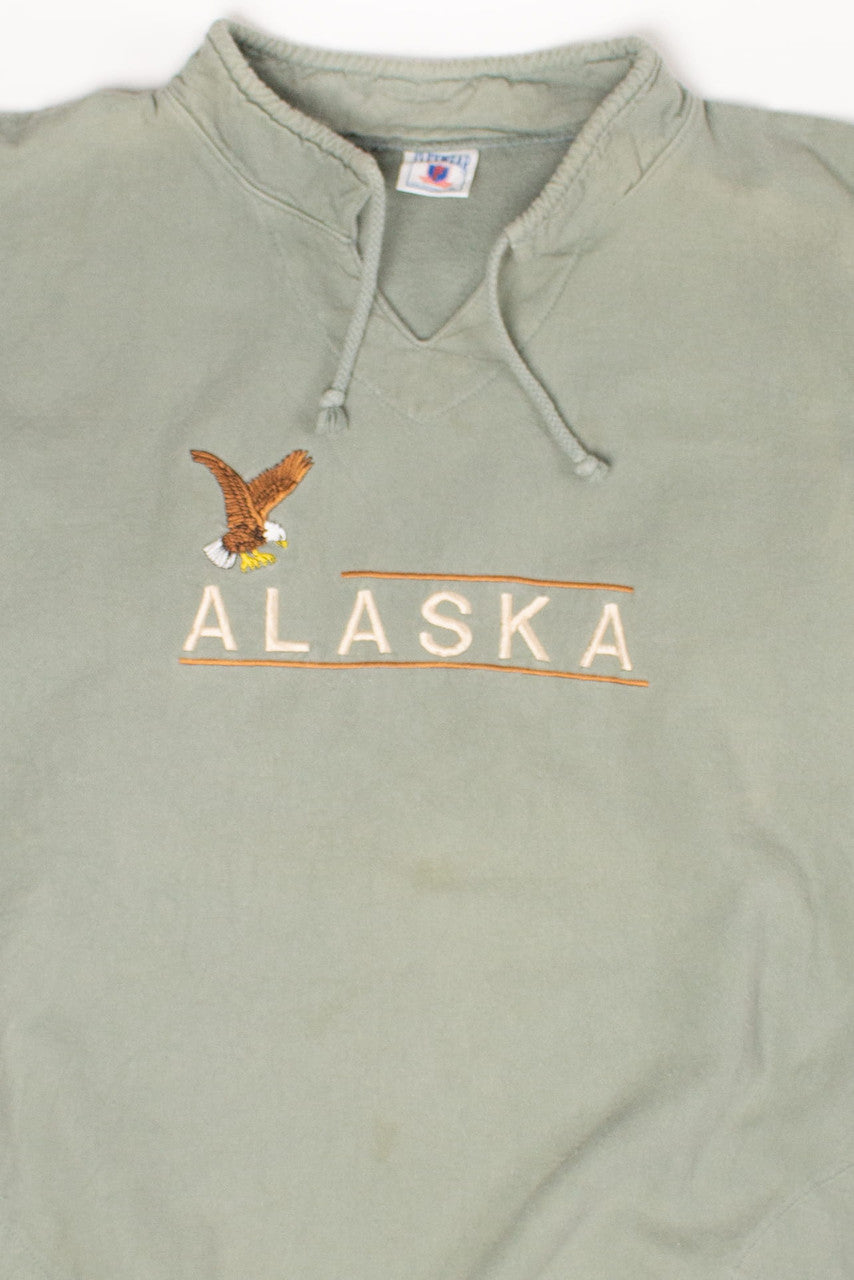 Vintage Alaska Eagle Sweatshirt (1990s) 2