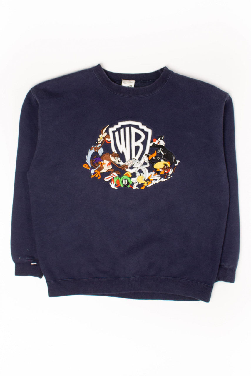 Vintage Looney Tunes WB Embroidered Sweatshirt (2000s)
