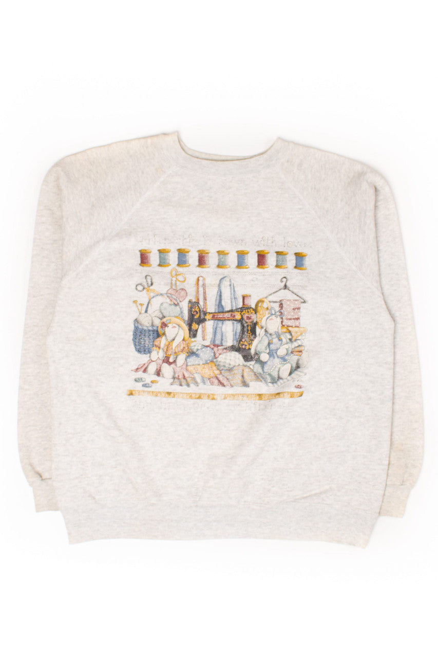 Vintage 'Friendship Is Sewn With Love' Sweatshirt (1990s)