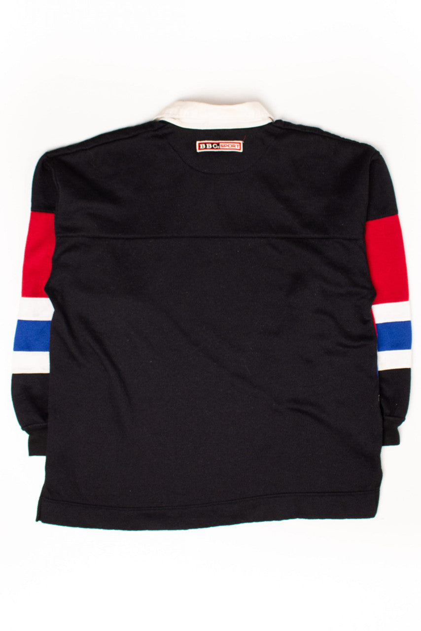 Vintage Bugle Boy Company Polo Sweatshirt (1980s)