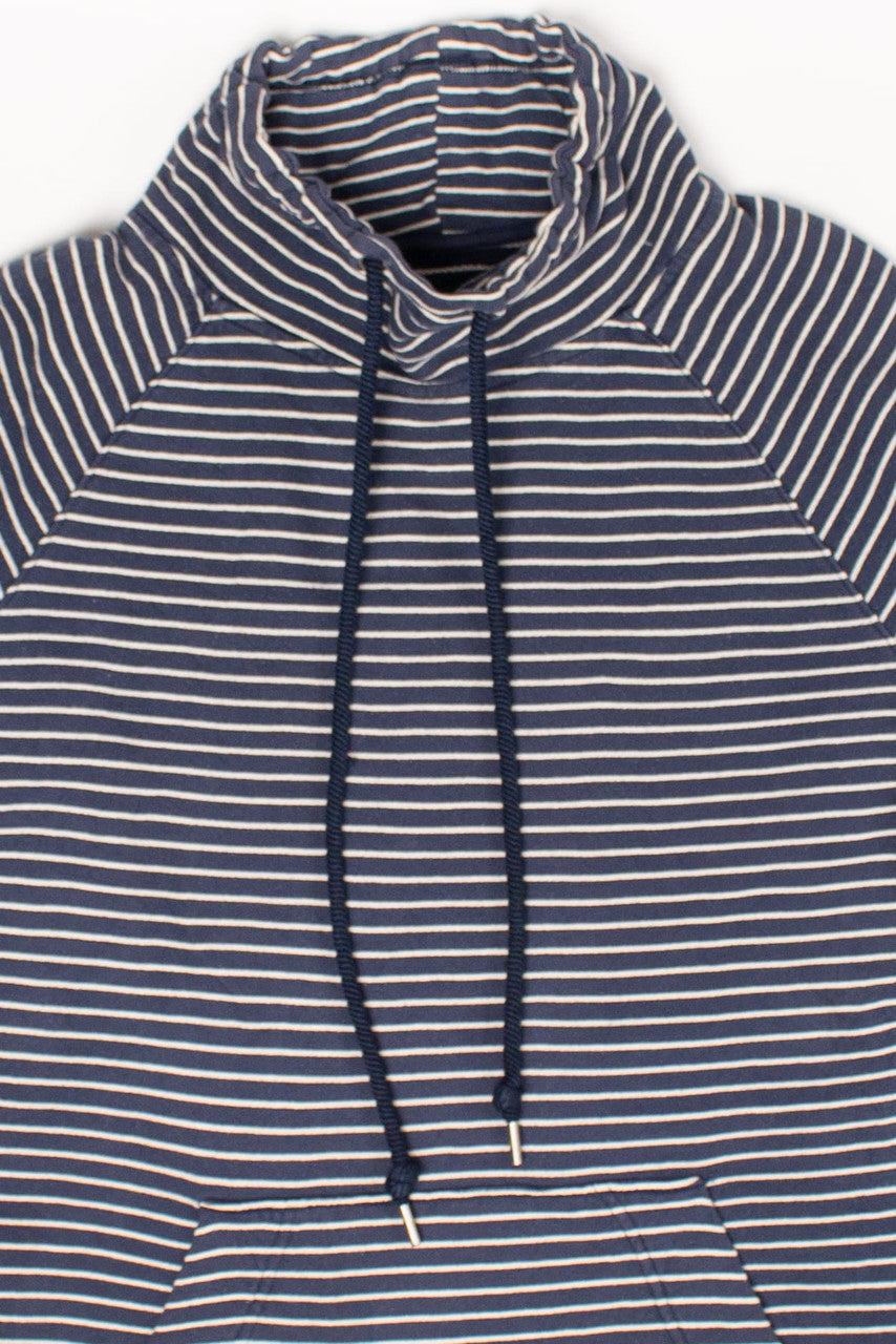 Old Navy Striped Cowl Neck Sweatshirt