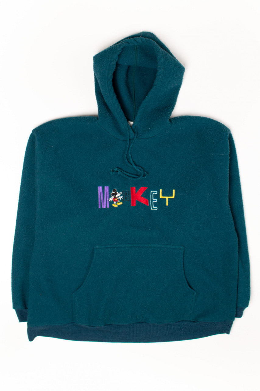 Vintage Mickey Mouse Fleece Hoodie (1990s) 1