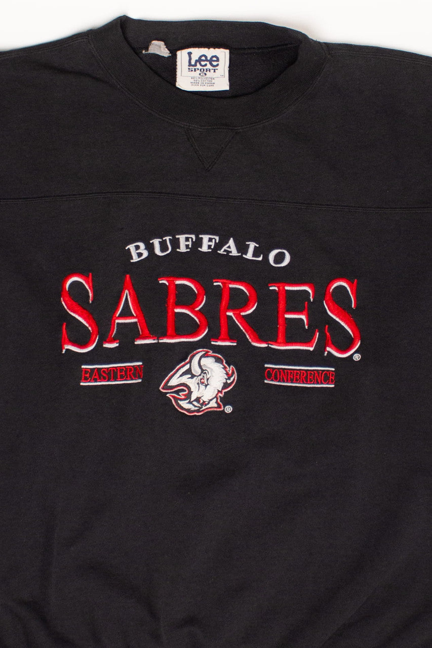 Vintage Embroidered Buffalo Sabres Sweatshirt (1990s)