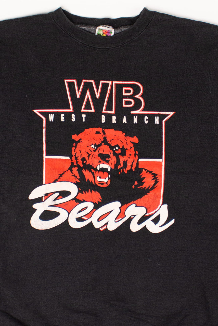 Vintage West Branch Bears Sweatshirt (1990s)