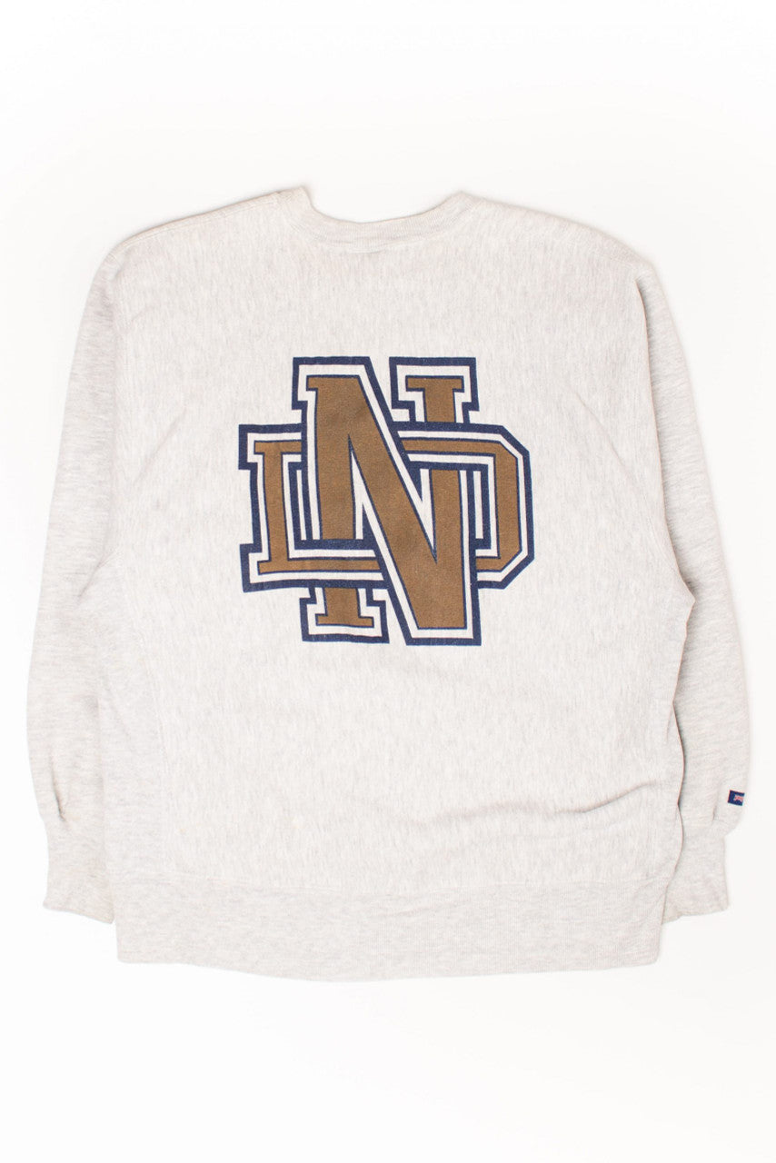 Vintage Notre Dame 'ND' Sweatshirt (1990s)