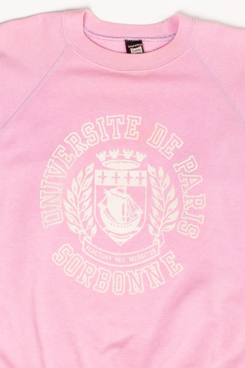 Vintage Universite De Paris Sorbonne Sweatshirt (1980s)