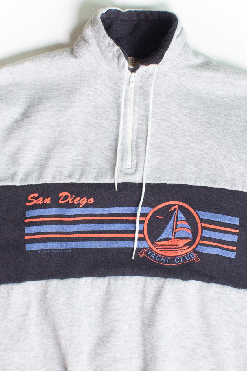 Vintage San Diego Yacht Club Sweatshirt (1980s)