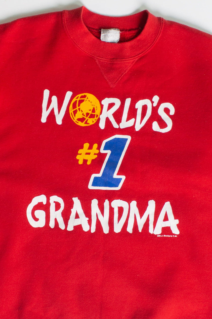 Vintage #1 Grandma Sweatshirt (1990s)
